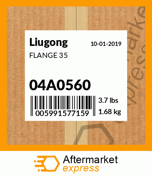 Spare part 04A0560 + FLANGE 35