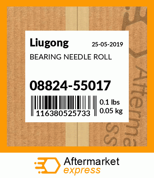 Spare part 08824-55017 + BEARING NEEDLE ROLL