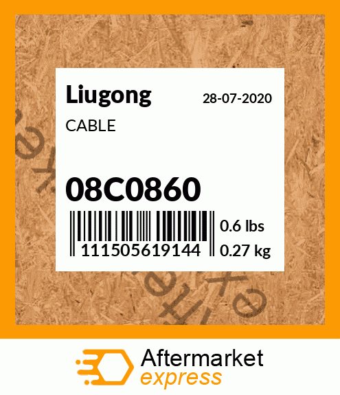 Spare part 08C0860 + CABLE