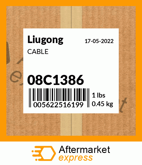 Spare part 08C1386 + CABLE