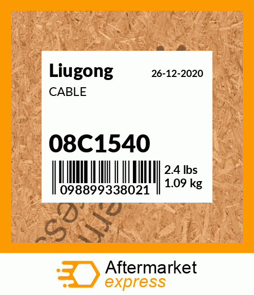 Spare part 08C1540 + CABLE