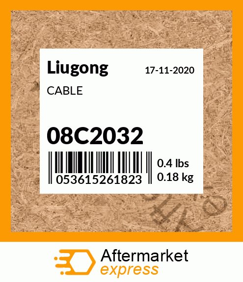 Spare part 08C2032 + CABLE