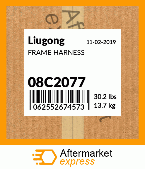 Spare part 08C2077 + FRAME HARNESS