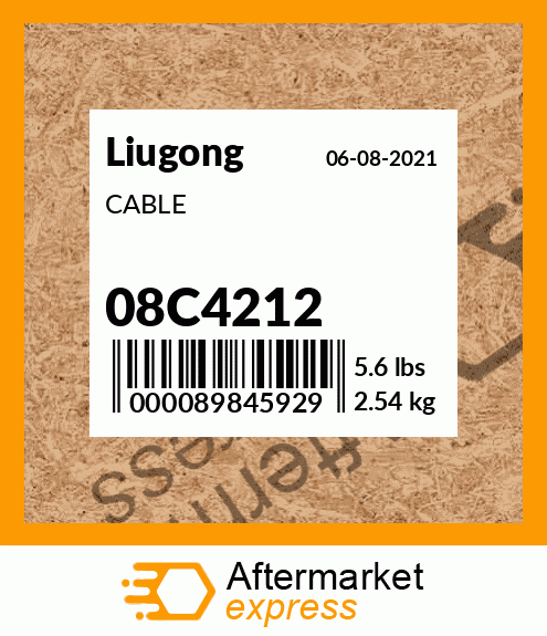 Spare part 08C4212 + CABLE