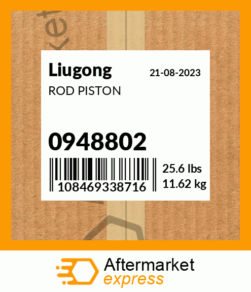 Spare part 0948802 + ROD PISTON