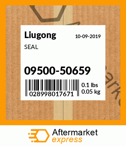 Spare part 09500-50659 + SEAL