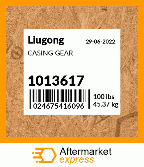 Spare part 1013617 + CASING GEAR