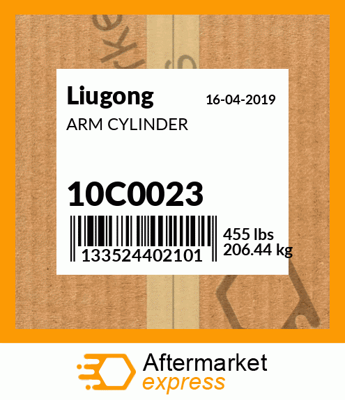 Spare part 10C0023 + ARM CYLINDER