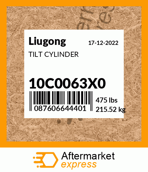 Spare part 10C0063X0 + TILT CYLINDER