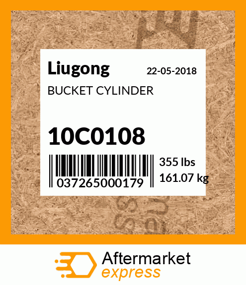 Spare part 10C0108 + BUCKET CYLINDER