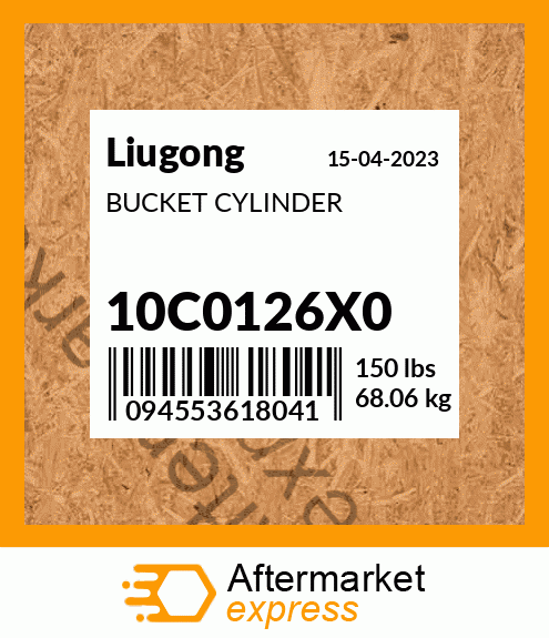 Spare part 10C0126X0 + BUCKET CYLINDER