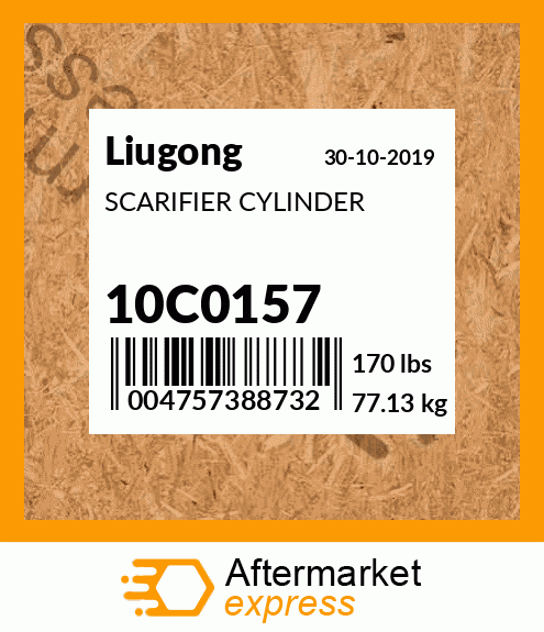 Spare part 10C0157 + SCARIFIER CYLINDER