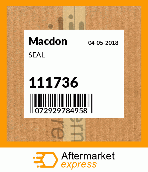 Spare part 111736 + SEAL