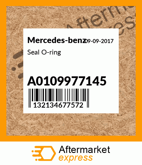 Spare part A0109977145 + Seal O-ring