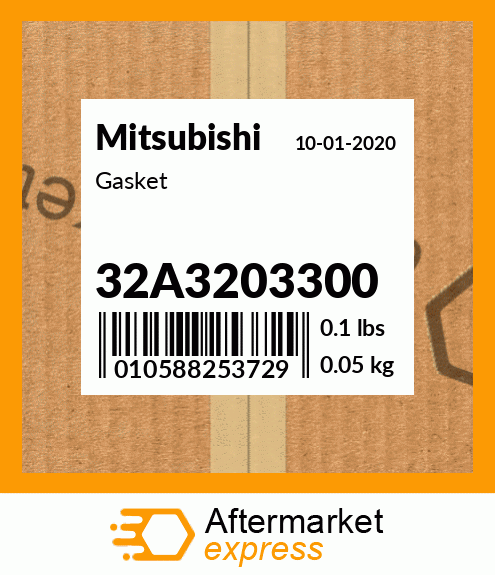 Spare part 32A3203300 + Gasket