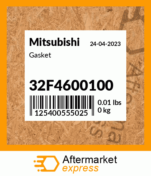 Spare part 32F4600100 + Gasket