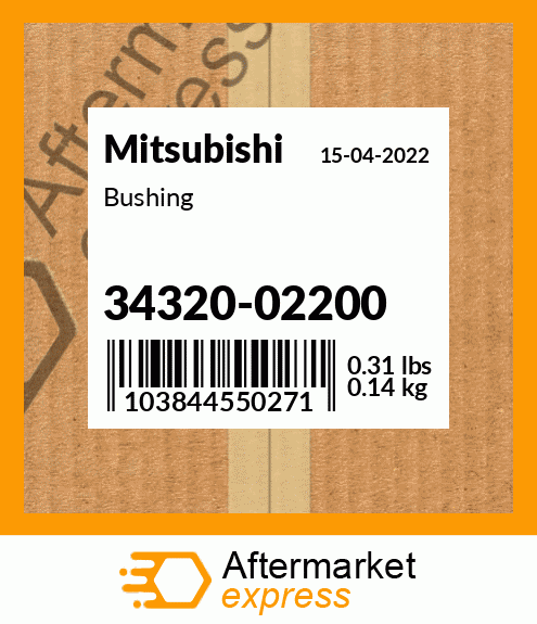 Spare part 3432002200 + Bushing