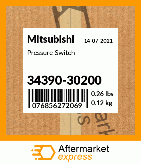 Spare part 34390-30200 + Pressure Switch