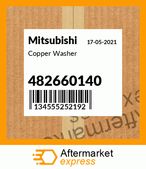 Spare part 482660140 + Copper Washer