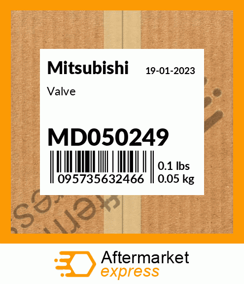 Spare part MD050249 + Valve