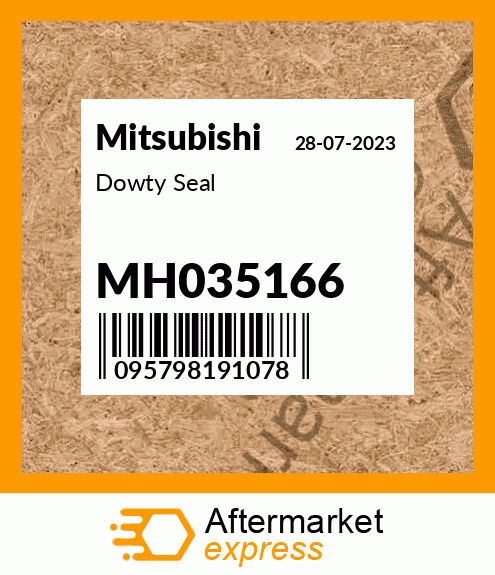 Spare part MH035166 + Dowty Seal