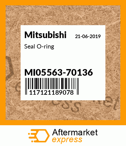 Spare part MI0556370136 + Seal O-ring