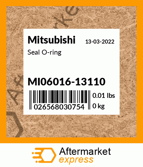 Spare part MI06016-13110 + Seal O-ring