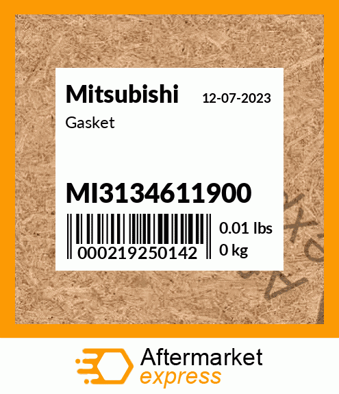 Spare part MI3134611900 + Gasket