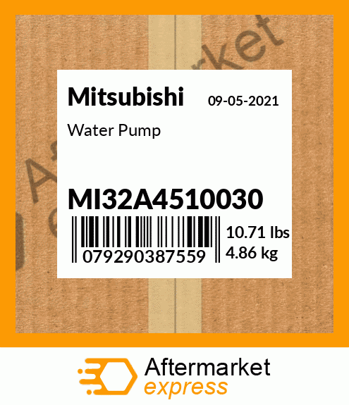 Spare part MI32A45-10030 + Water Pump