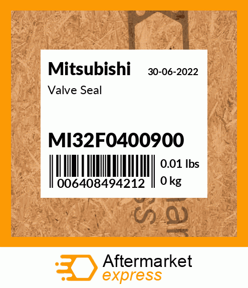 Spare part MI32F0400900 + Valve Seal