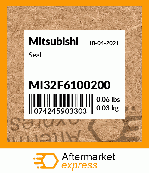 Spare part MI32F6100200 + Seal