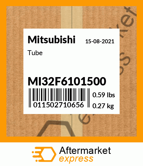 Spare part MI32F6101500 + Tube