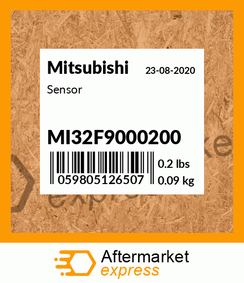 Spare part MI32F9000200 + Sensor