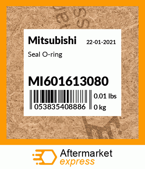 Spare part MI601613080 + Seal O-ring