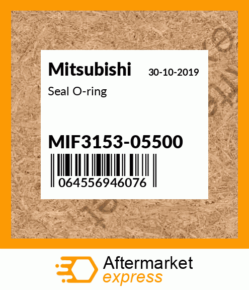 Spare part MIF315305500 + Seal O-ring