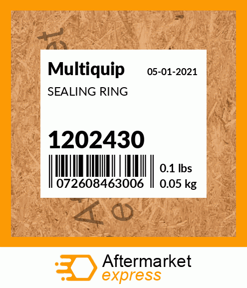 Spare part 1202430 + SEALING RING