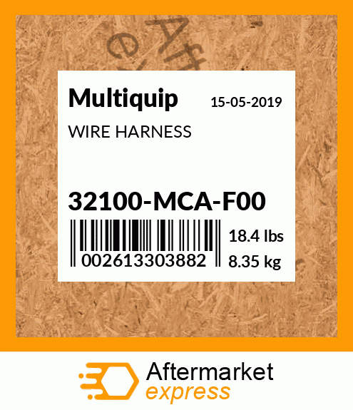 Spare part 32100-MCA-F00 + WIRE HARNESS