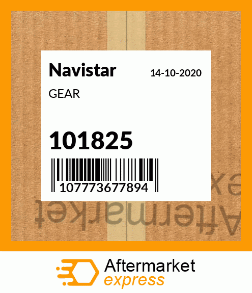 Spare part 101825 + GEAR