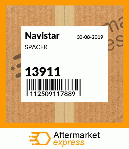 Spare part 13911 + SPACER