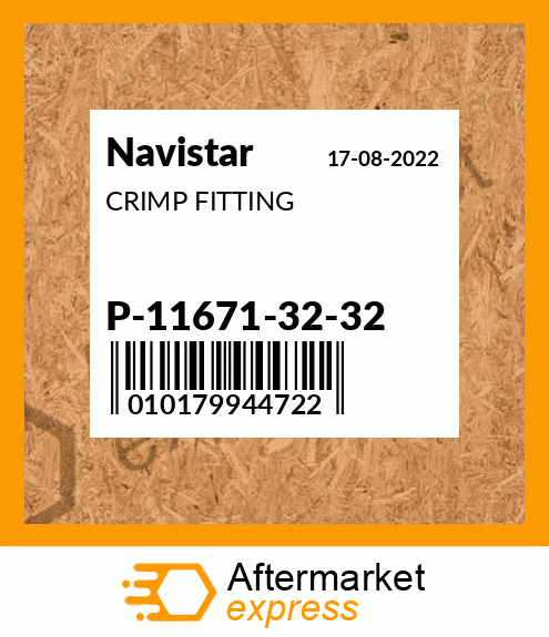 CRIMP FITTING