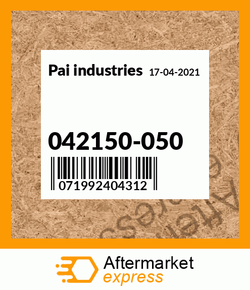 Spare part 042150-050 + 042150-050