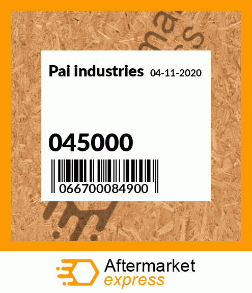 Spare part 045000 + 045000