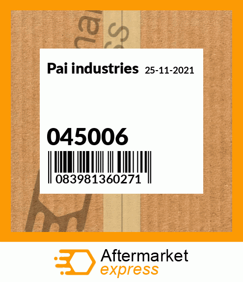 Spare part 045006 + 045006