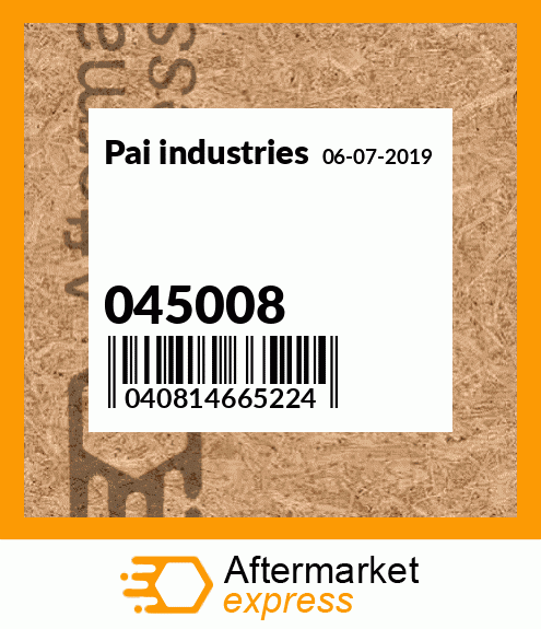 Spare part 045008 + 045008