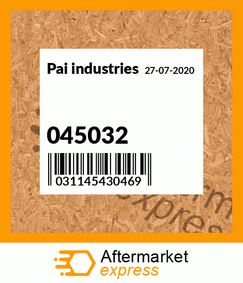 Spare part 045032 + 045032