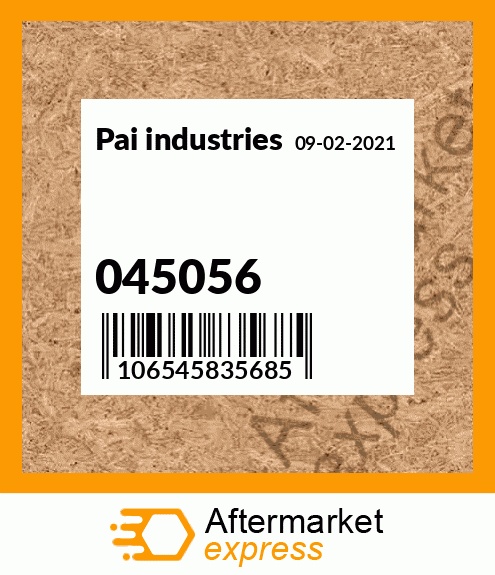 Spare part 045056 + 045056