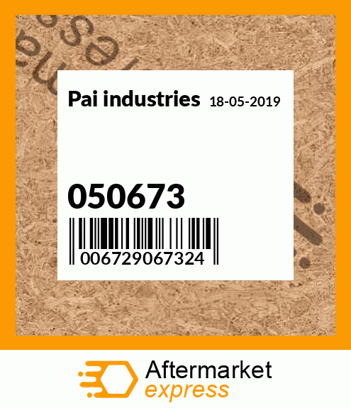 Spare part 050673 + 050673