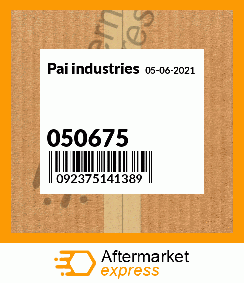 Spare part 050675 + 050675