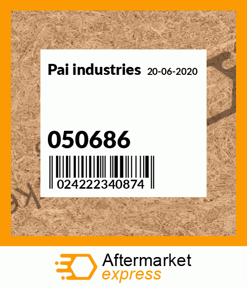 Spare part 050686 + 050686