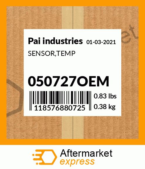 Spare part 050727OEM + SENSOR,TEMP